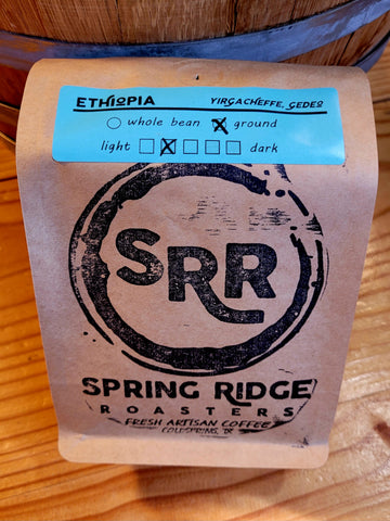 Ethiopian Yirgacheffe, Medium Roast