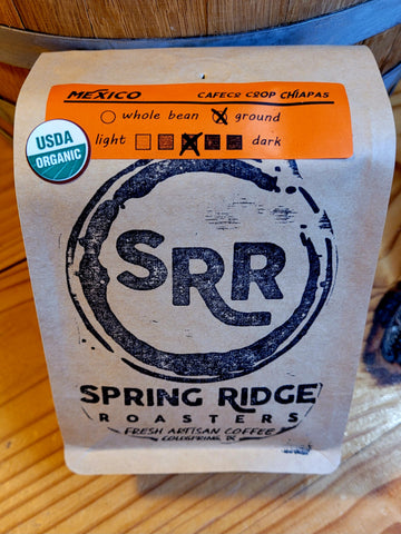Organic Mexican Chiapas, Med-Dark Roast